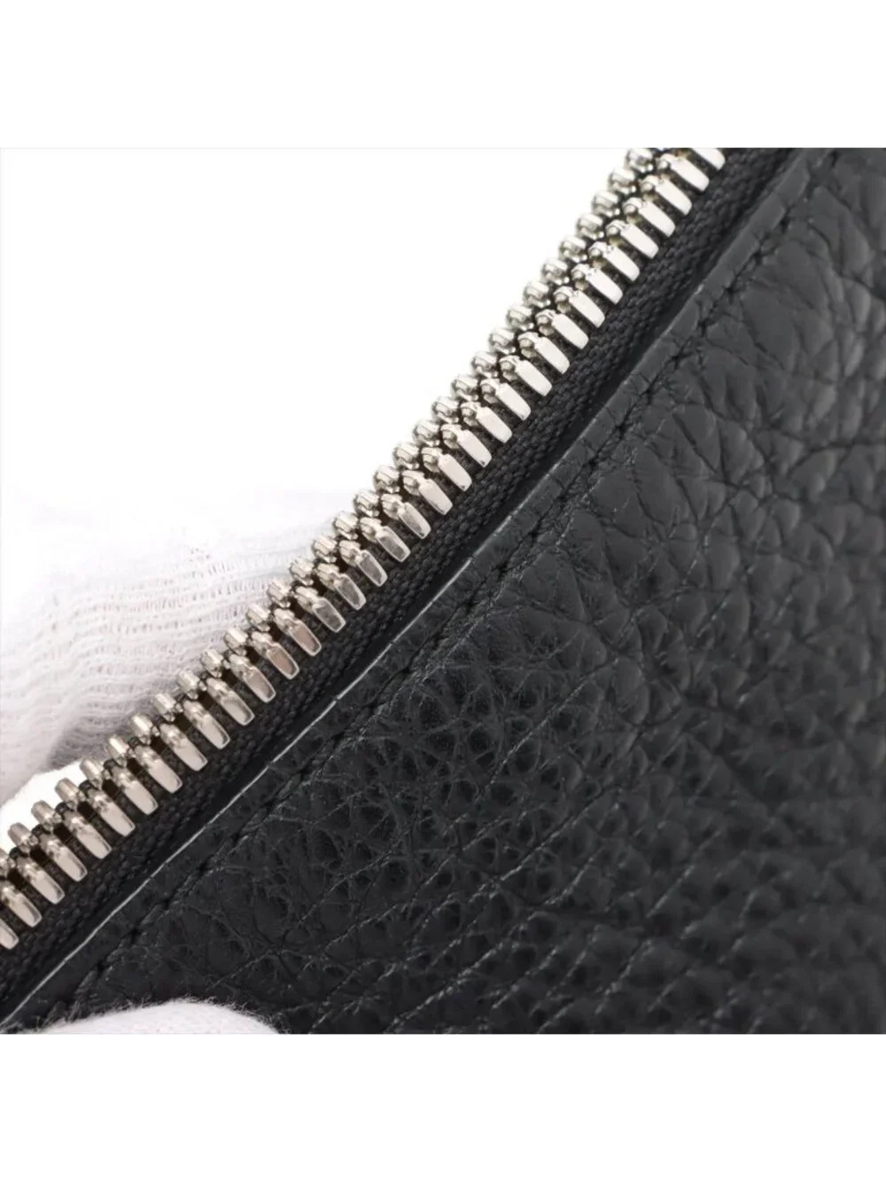 Gucci Interlocking Leather Shoulder Bag Crossbody Messenger Black